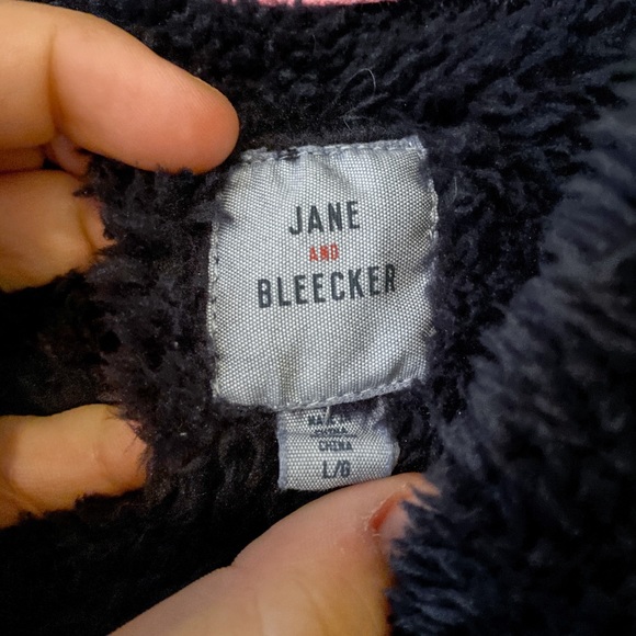 Pink and Navy warm Fleece PJ Set NWOT - Picture 8 of 8